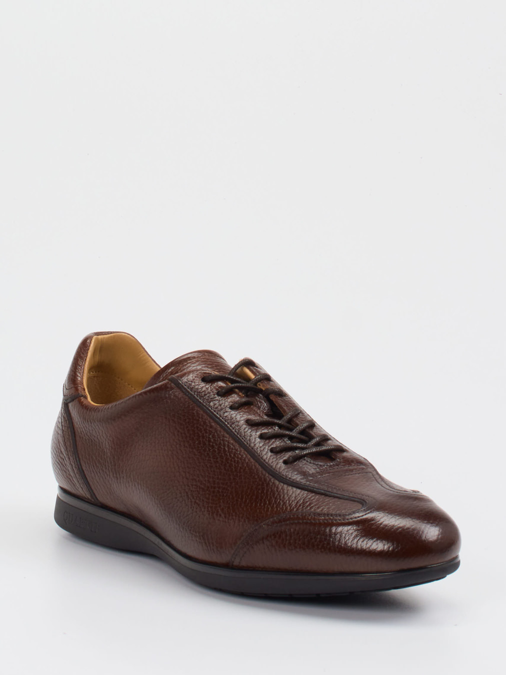 Quarvif – Sneaker aus Kalbleder dunkelbraun