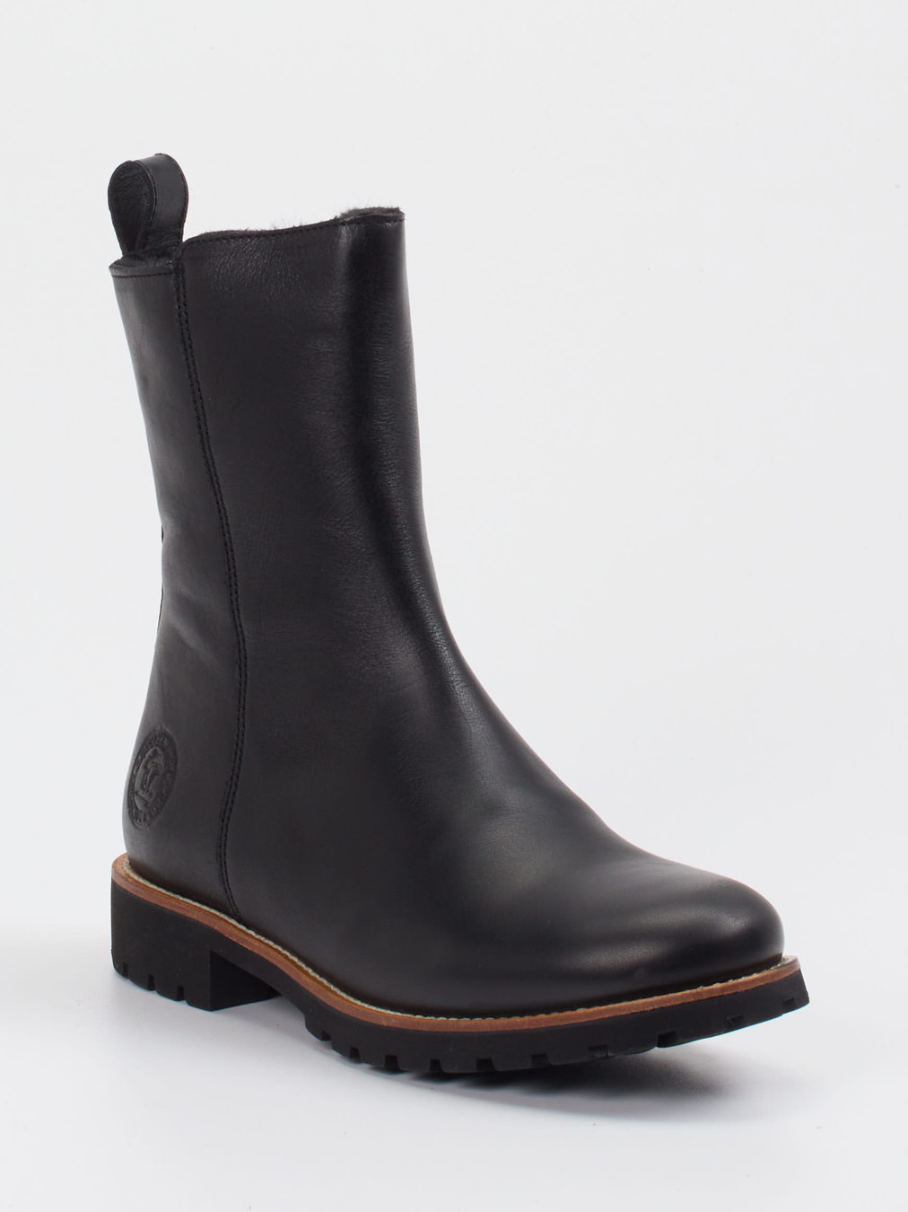 Panama Jack – Stiefelette aus Kalbleder Schwarz