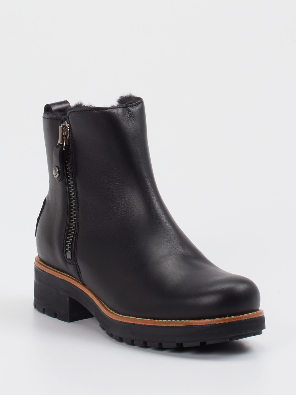 Panama Jack – Stiefelette aus Kalbleder schwarz