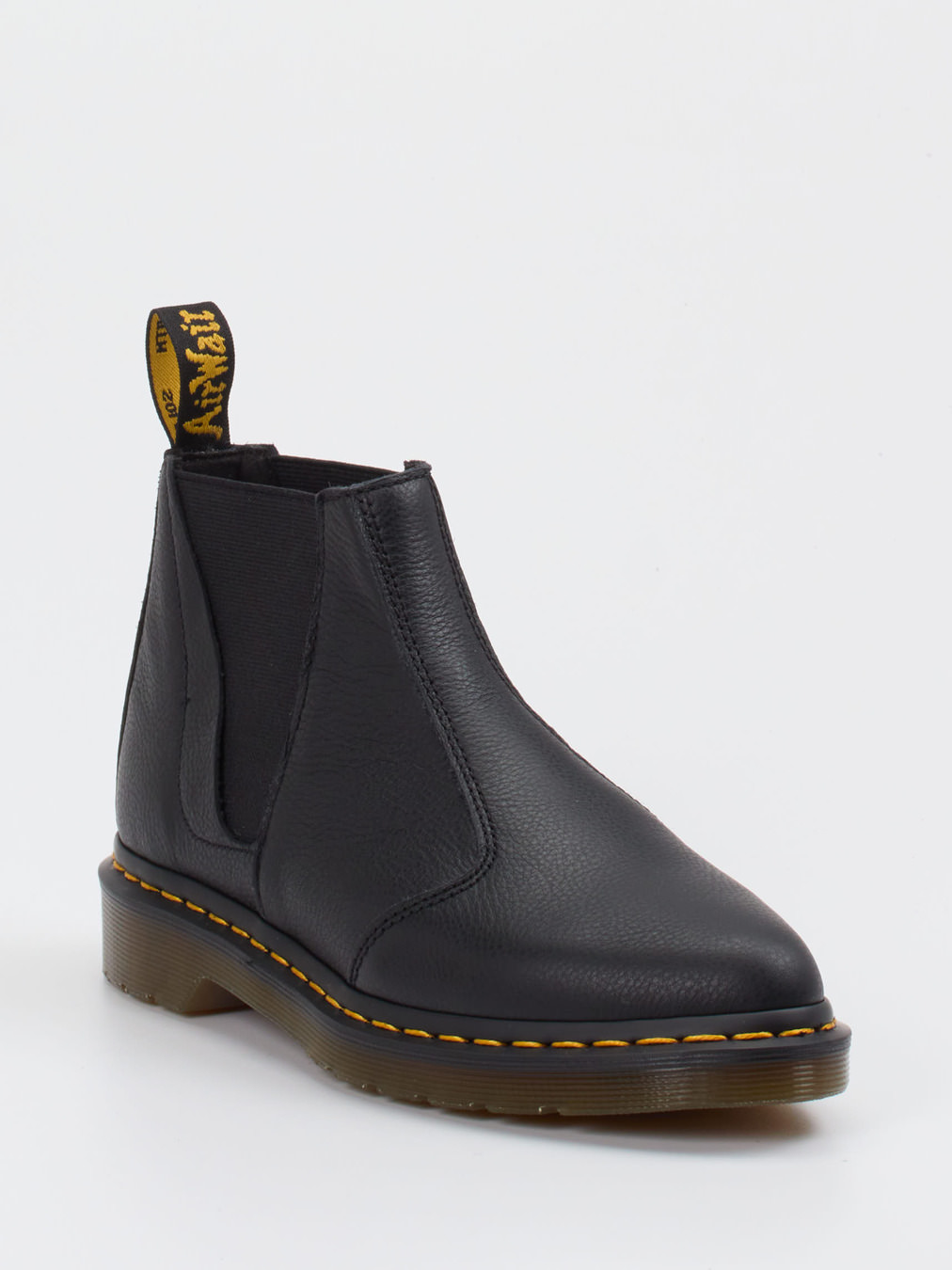 Dr. Martens – Chelsea Boots aus Glattleder schwarz