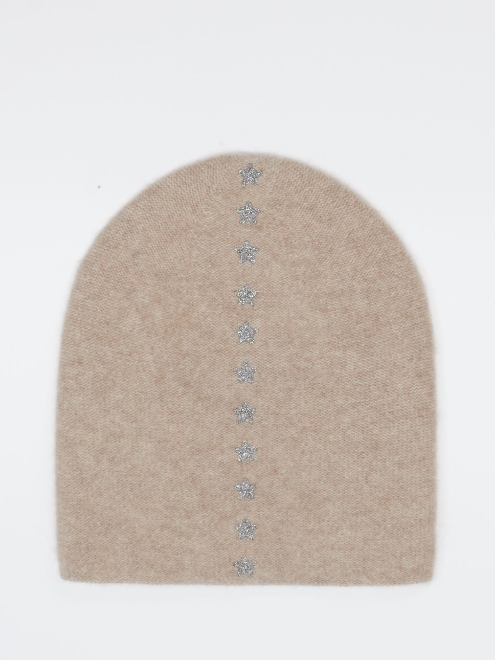 HURRAY – Beanie aus Kaschmir mit Glitzersternen