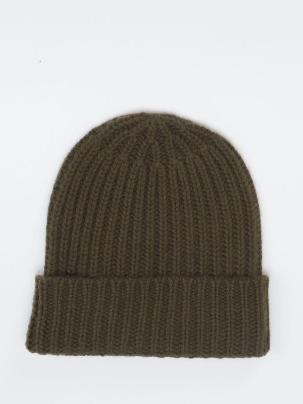 HURRAY – Beanie aus Kaschmir in Olivgrün