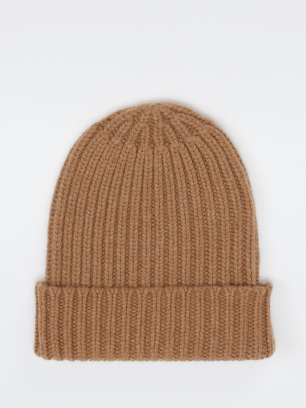 HURRAY – Beanie aus Kaschmir in Karamellbraun