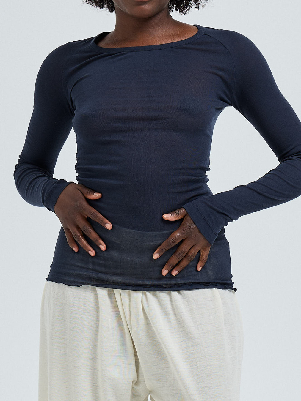 Cotton Elvira Langarmshirt