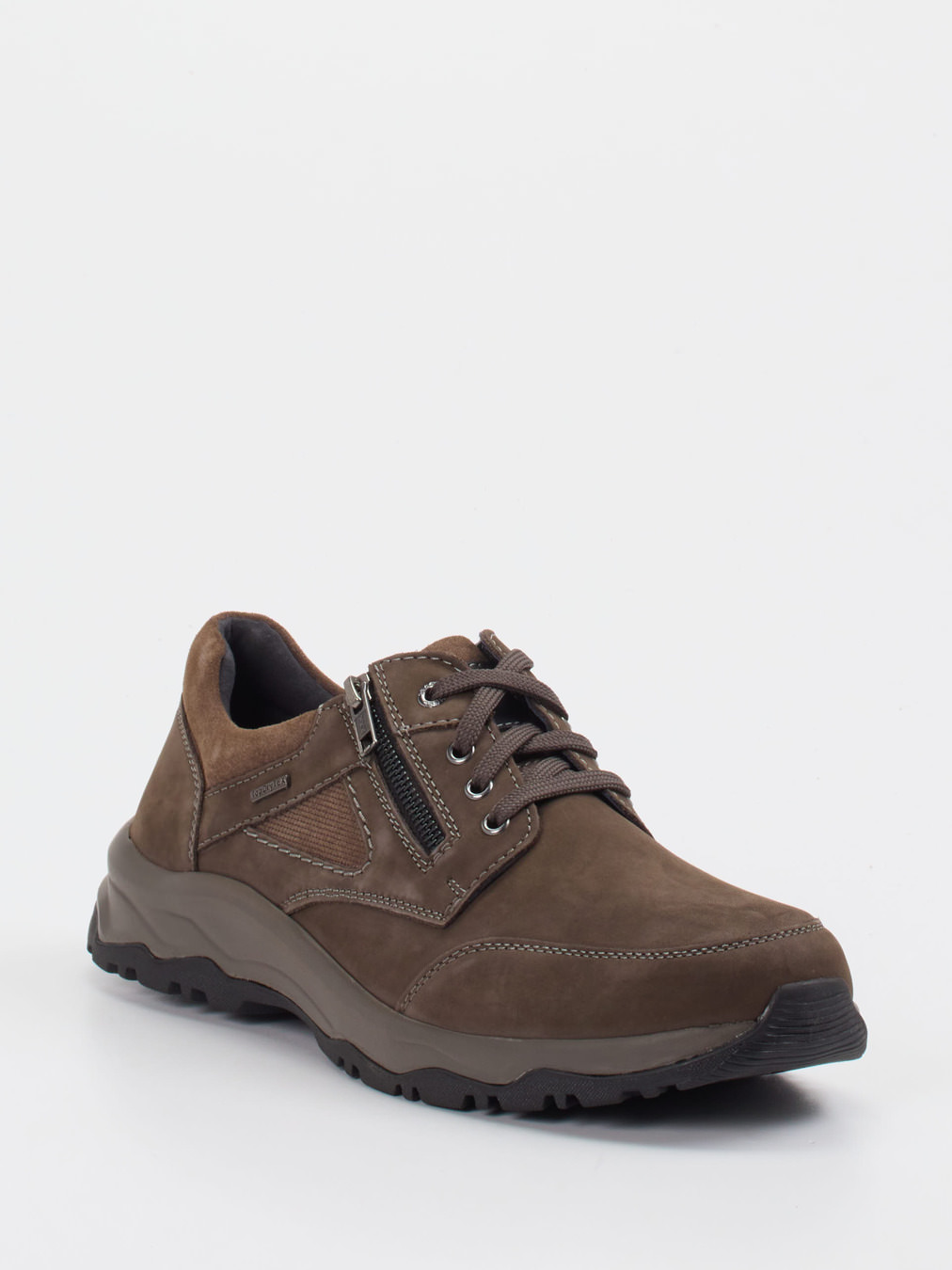 Josef Seibel – Outdoor-Schnürschuh aus Nubukleder braun