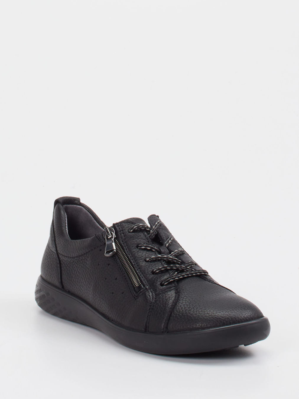 Waldläufer – Schnürschuhe aus Kalbleder schwarz