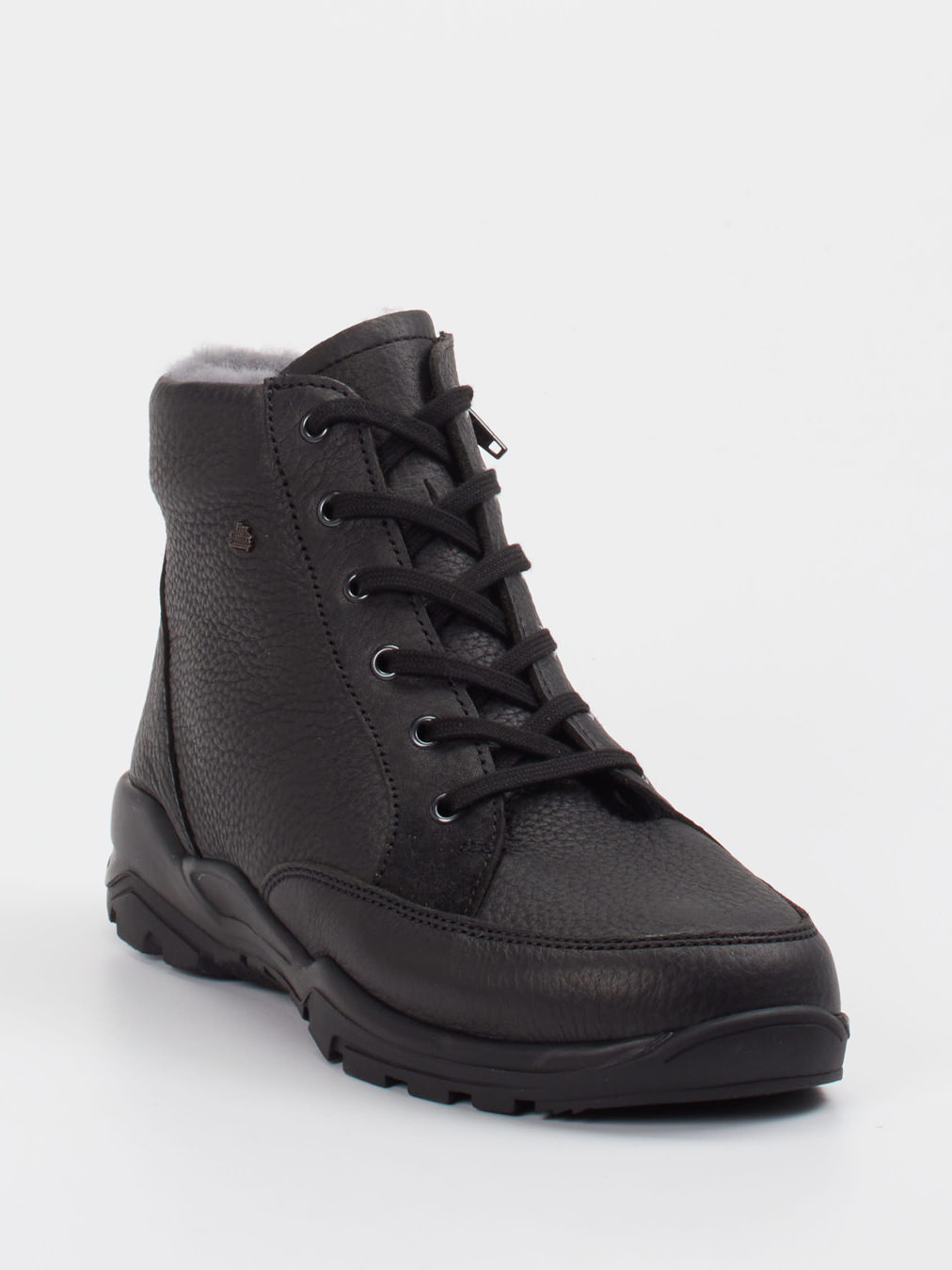 Finn Comfort – Stiefelette aus Kalbleder schwarz