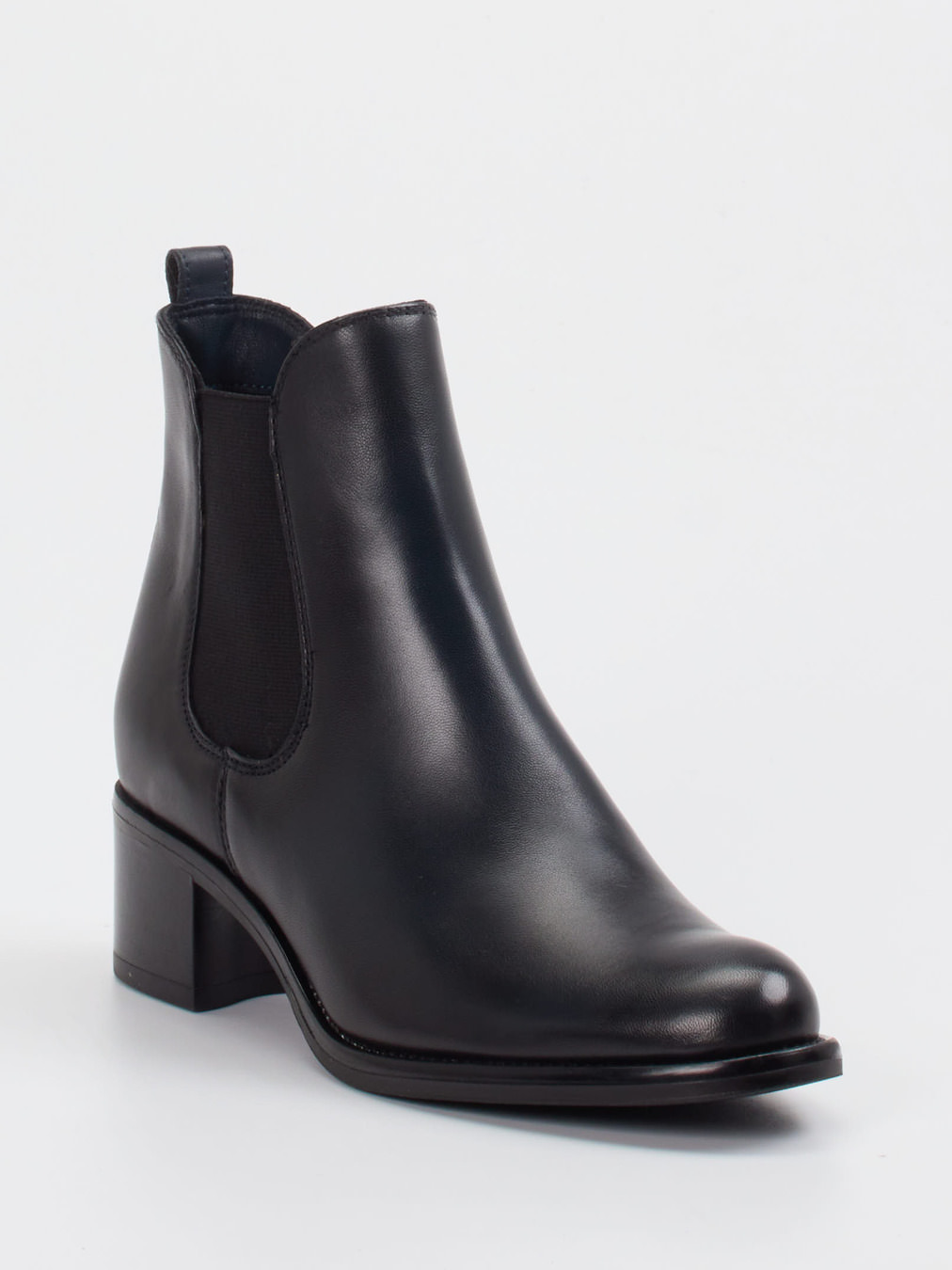 Andrea Sabatini – Chelsea Boots aus Kalbleder blau