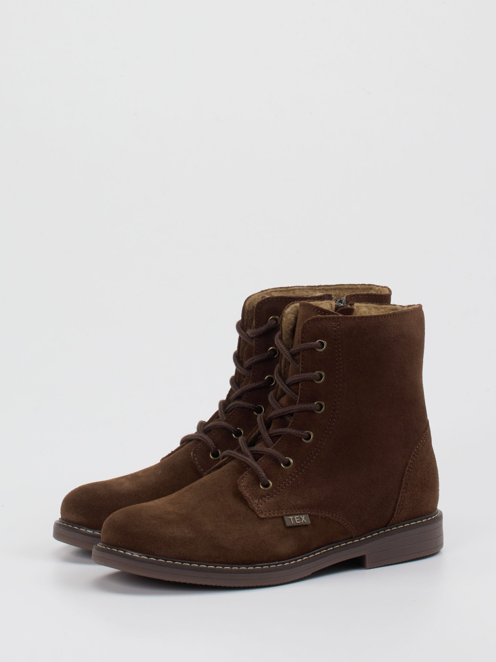 Ralph Harrison Classic – Schnürboots aus Veloursleder braun