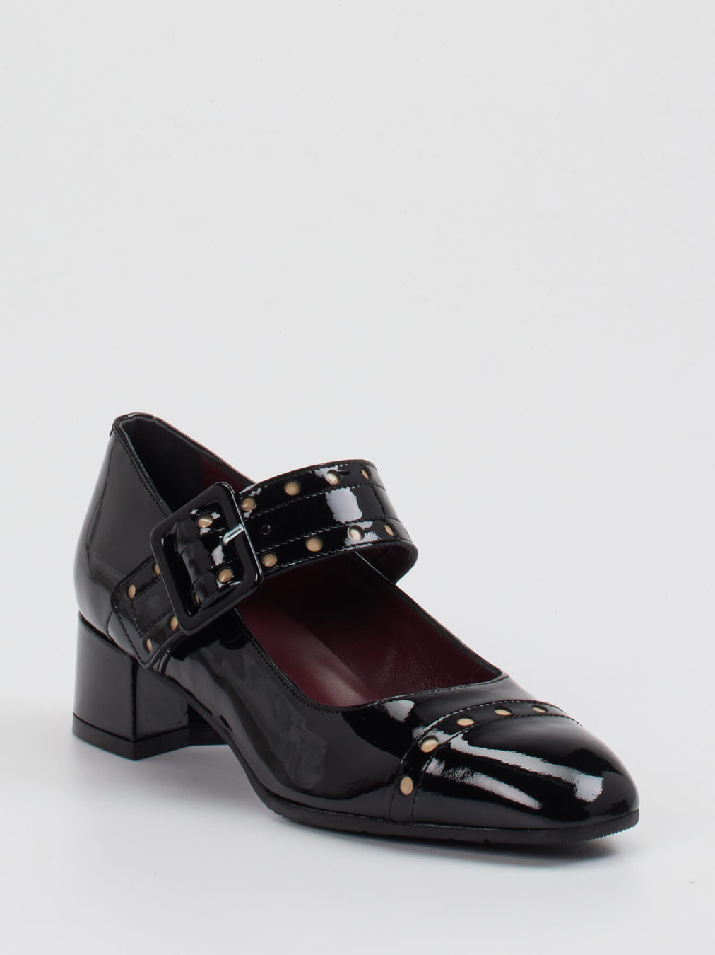 Konstantin Starke – Mary Jane Pumps aus Lackleder Schwarz