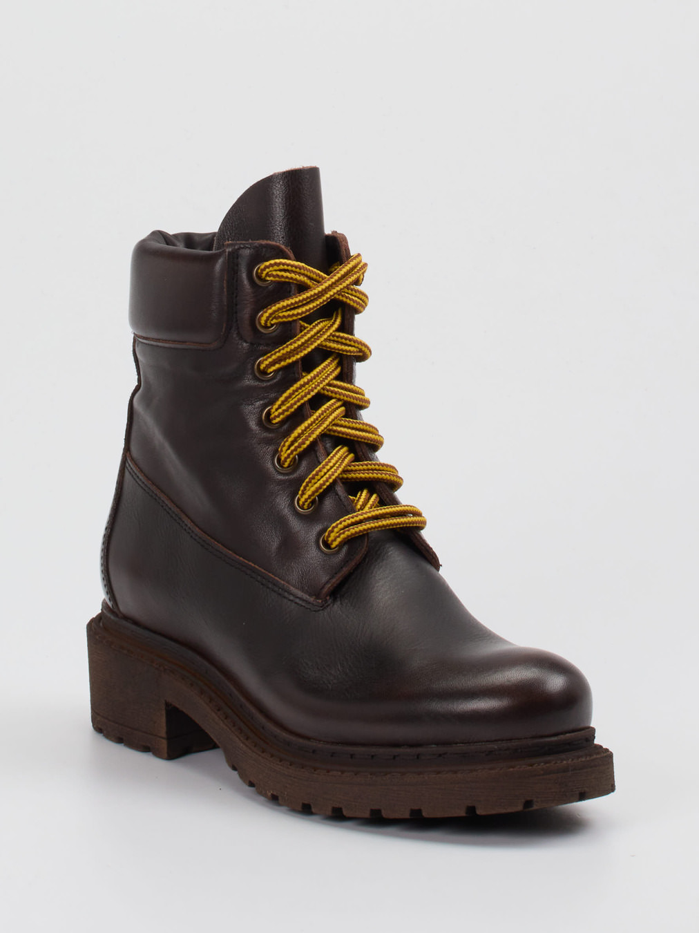 Konstantin Starke – Schnürboots aus Kalbleder Dunkelbraun