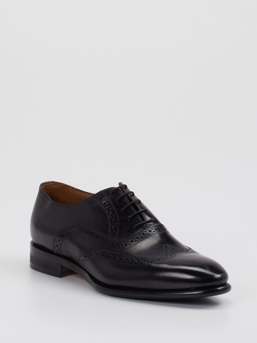 Konstantin Starke – Brogue Oxford aus Kalbleder schwarz