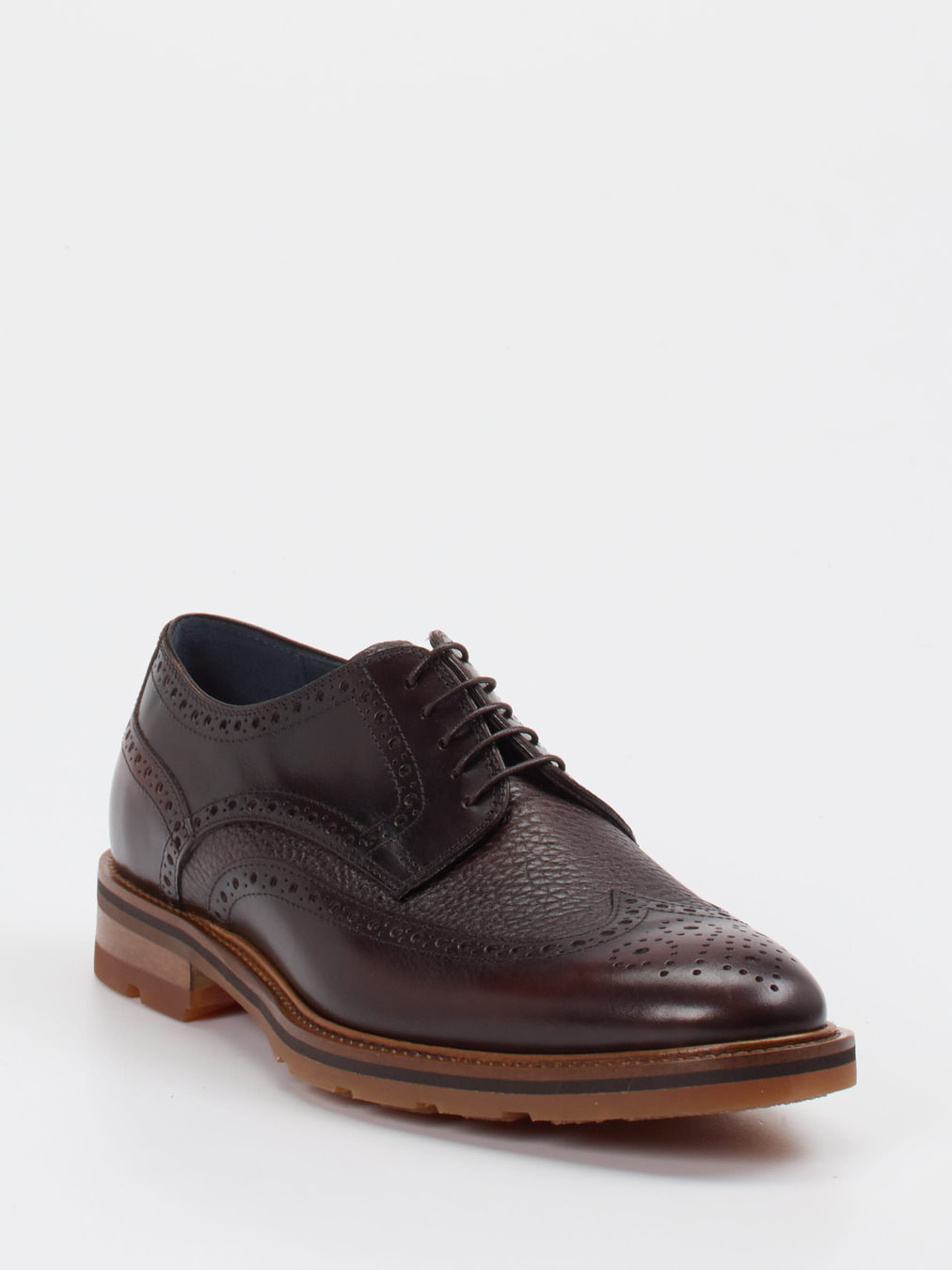 Ralph Harrison Edition – Brogues aus Hirschleder braun