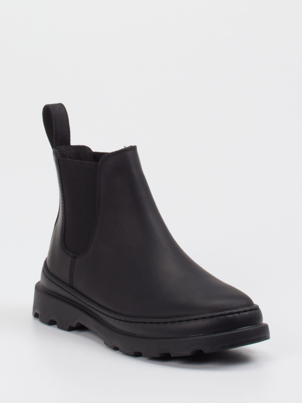 Camper – Chelsea Boots aus Nubukleder schwarz