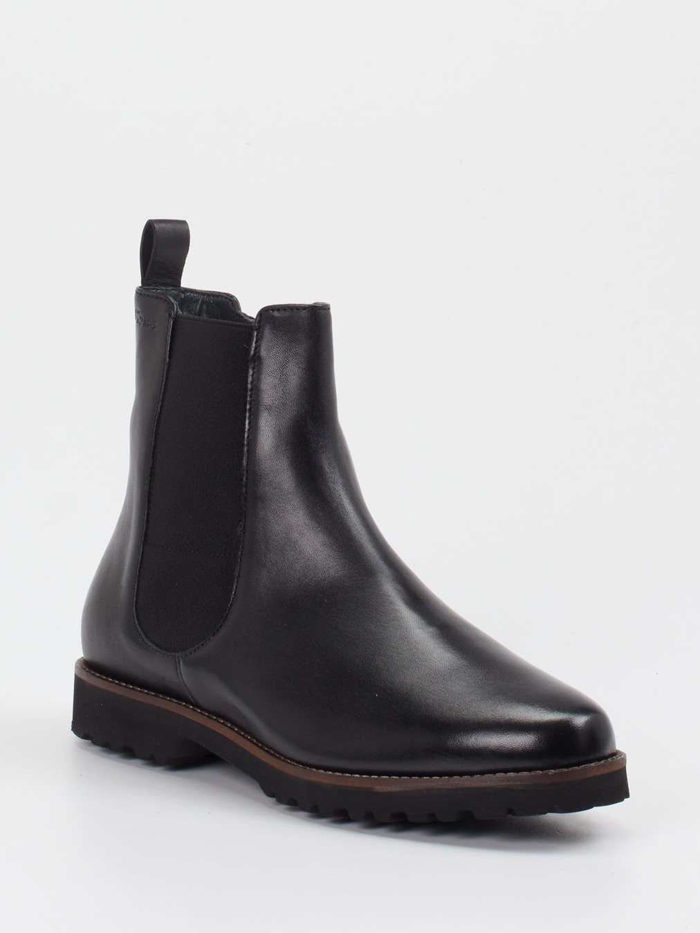 Sioux – Chelsea Boots aus Lammleder schwarz