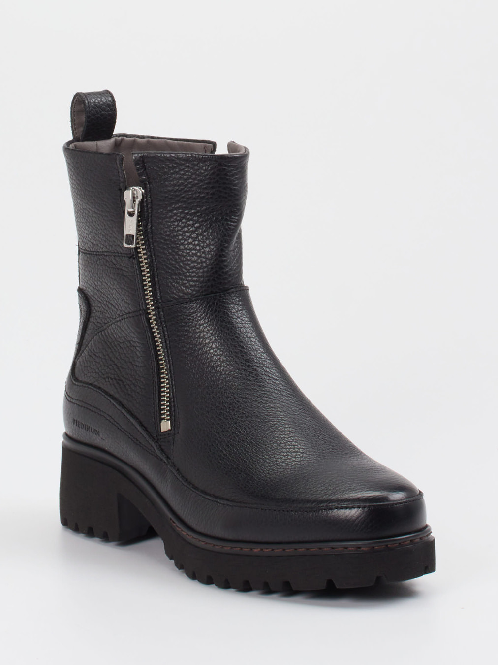 Piedi Nudi – Stiefeletten aus Kalbleder Schwarz