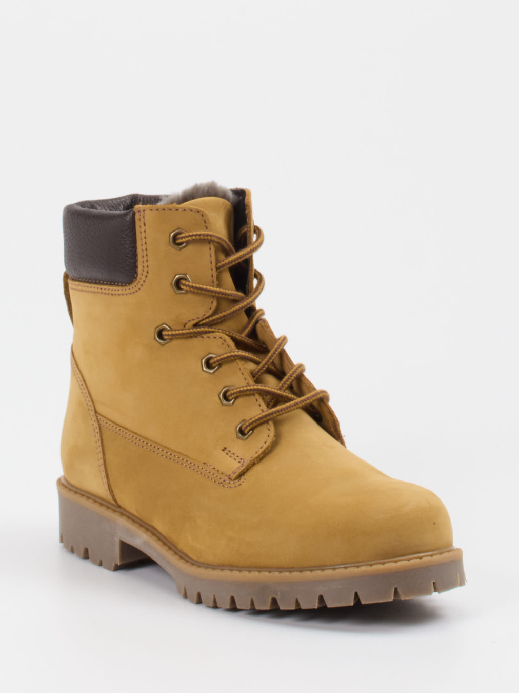 Ralph Harrison Classic – Schnürboots aus Nubukleder braun