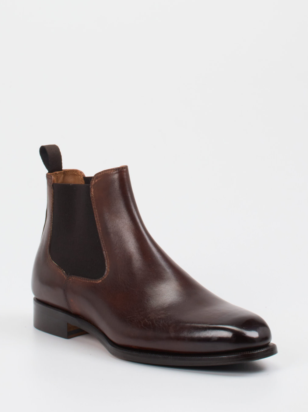 Konstantin Starke – Chelsea Boots aus Kalbleder Dunkelbraun
