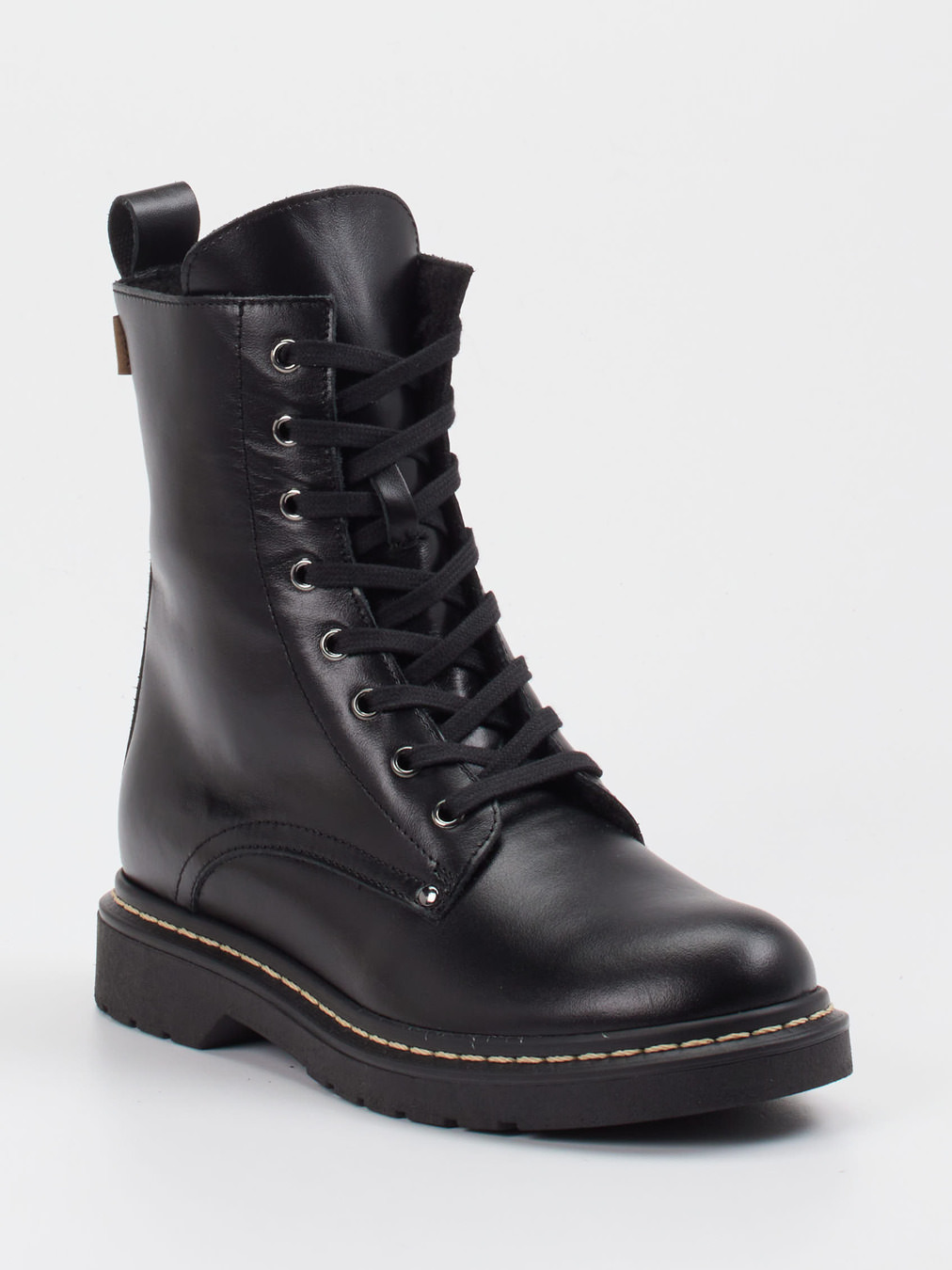Ralph Harrison Classic – Schnürboots aus Kalbleder schwarz