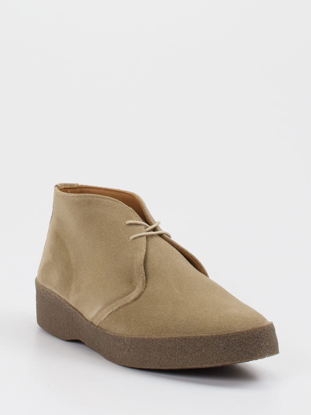 Sanders And Sanders – Desert Boots aus Veloursleder beige