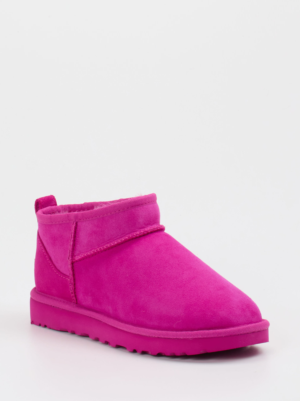 UGG – Stiefeletten aus Veloursleder in Pink