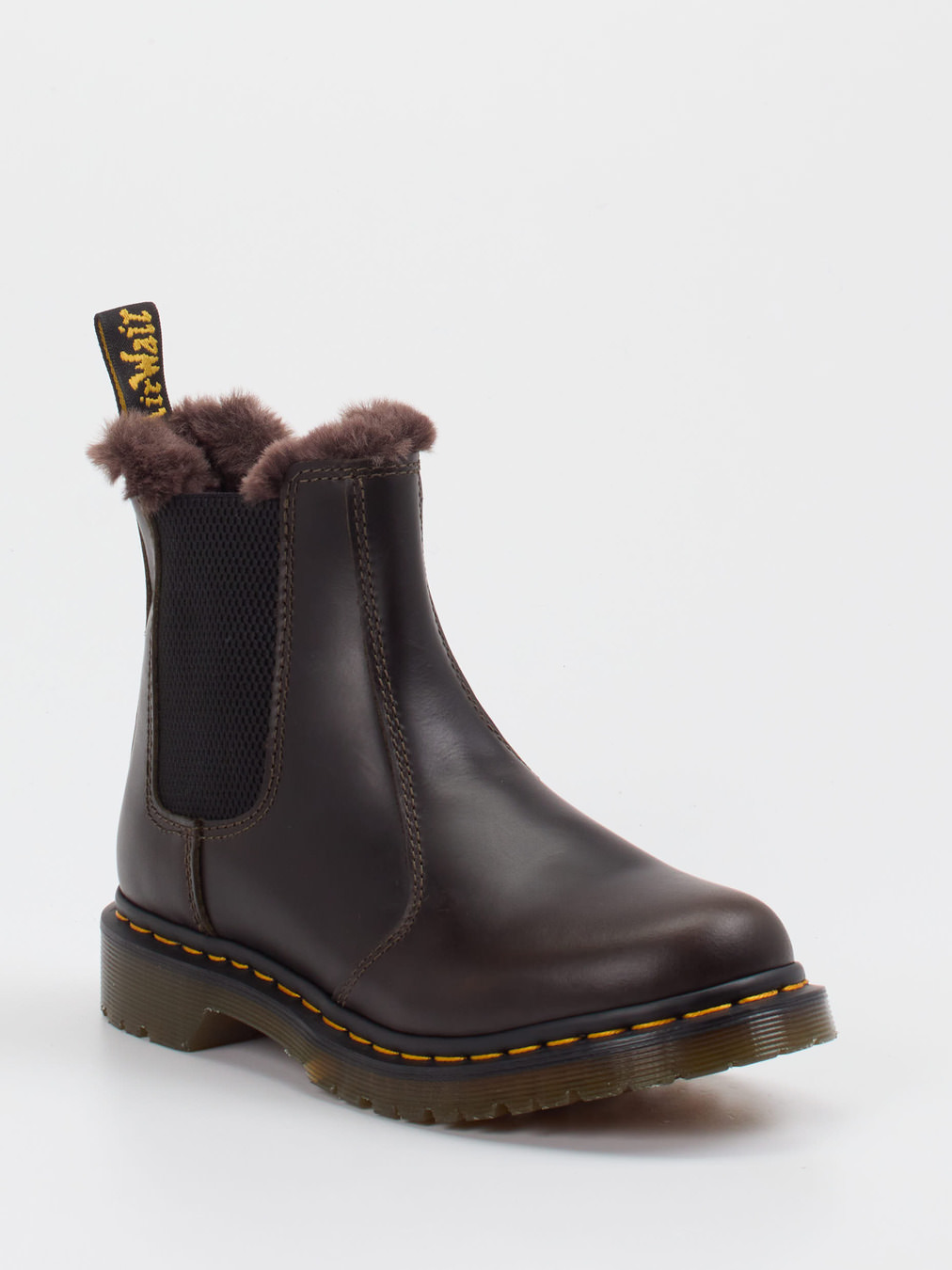 Dr. Martens – Chelsea Boots aus Kalbleder dunkelbraun