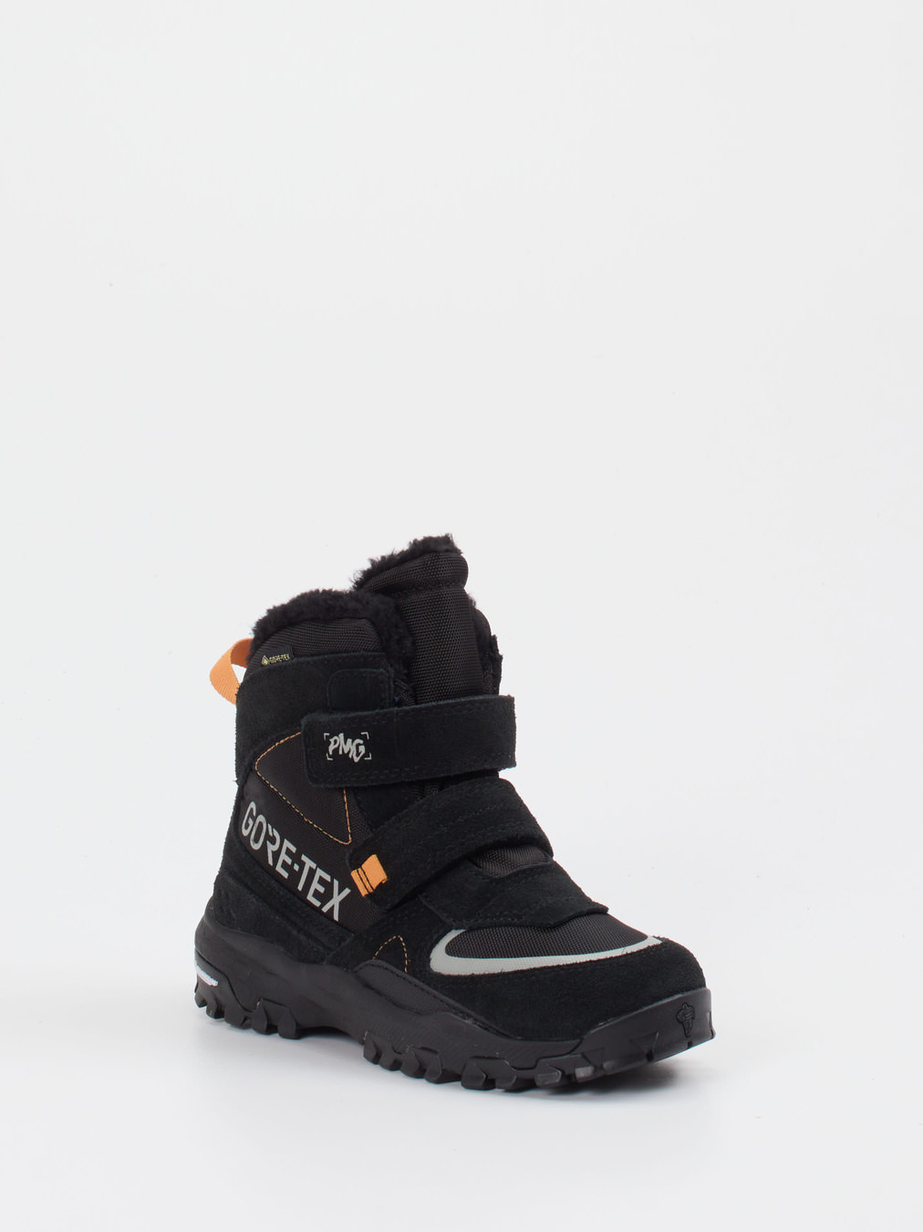 Primigi – Winterboots aus Veloursleder schwarz