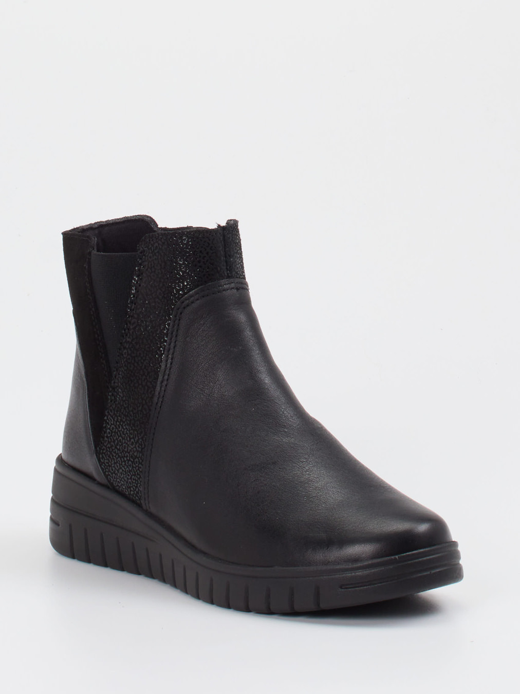 Cypres Soft – Stiefeletten aus Kalbleder Schwarz