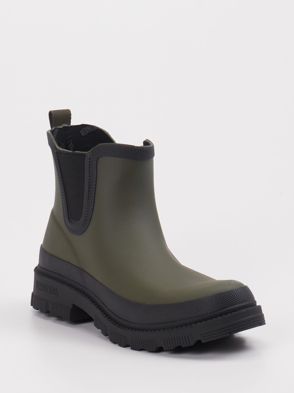 Verbenas – Chelsea Boots aus Synthetik in Olivgrün