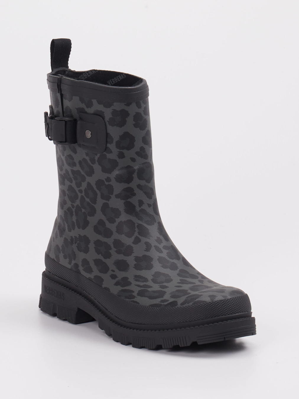 Verbenas – Regenstiefel aus Gummi mit Leoprint