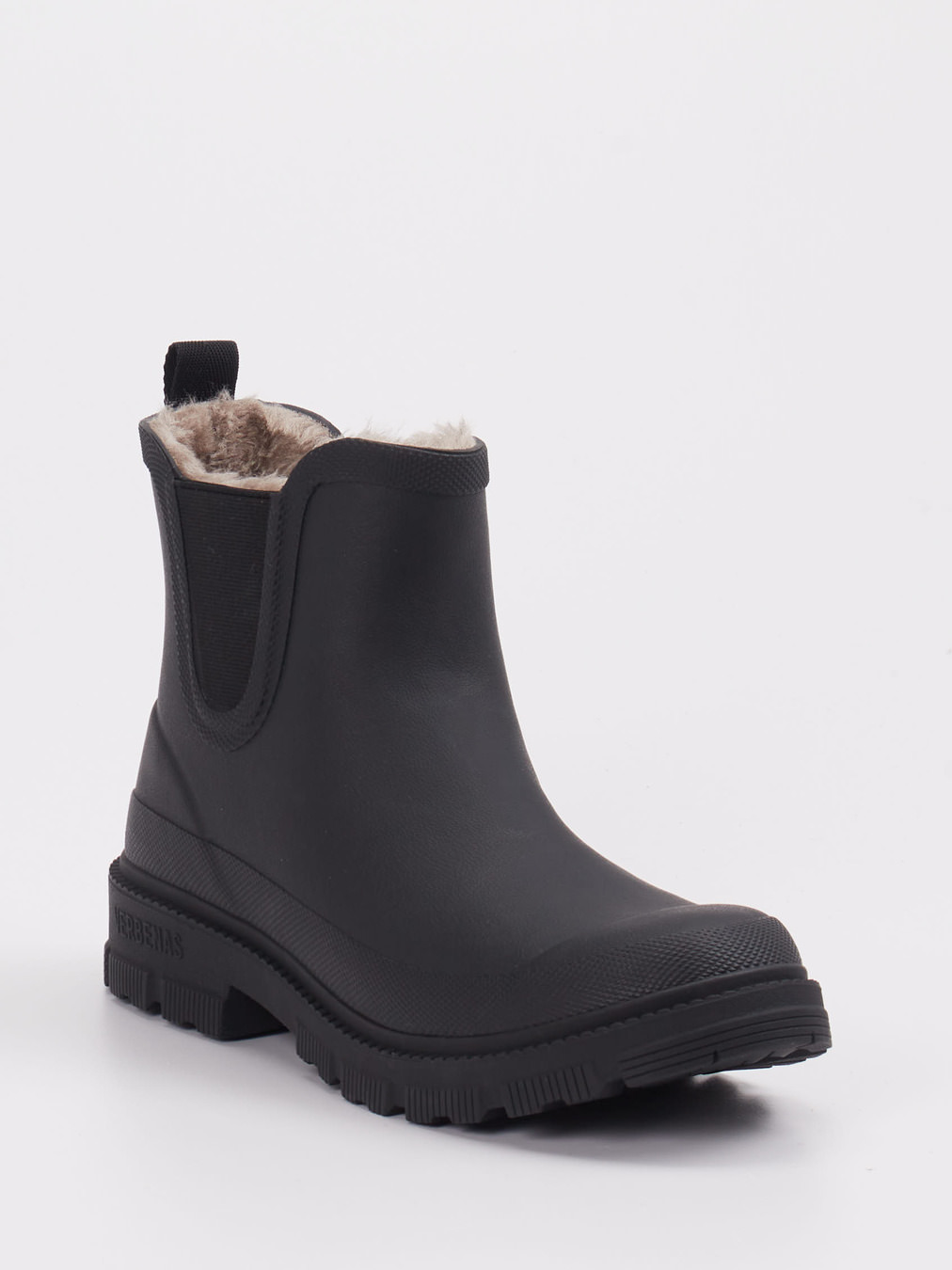 Verbenas – Stiefeletten aus Gummi schwarz gefüttert