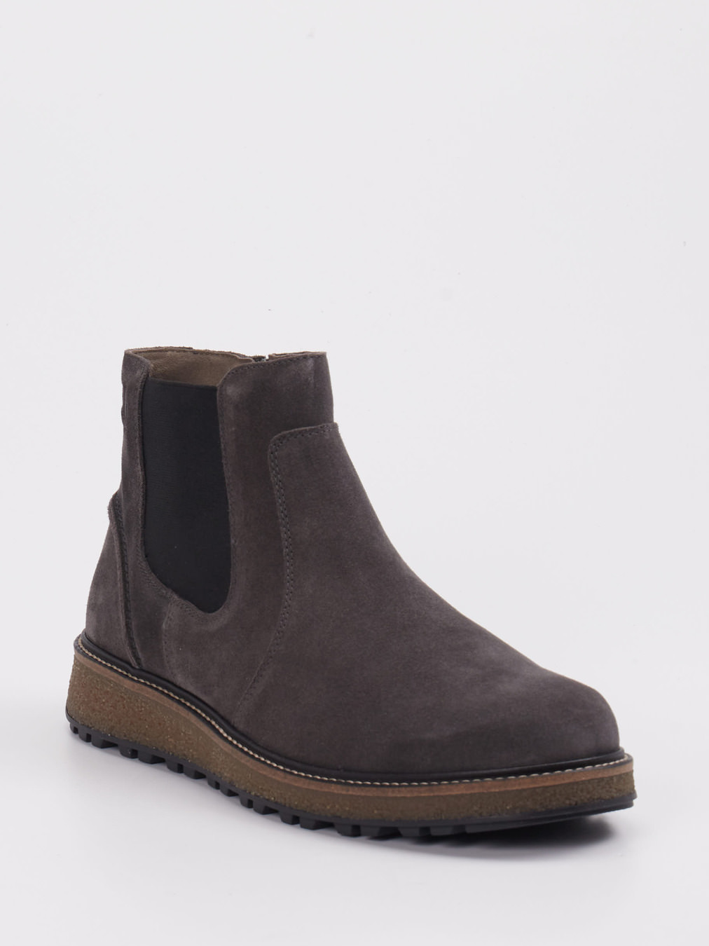 Pius Gabor – Chelsea Boots aus Veloursleder grau