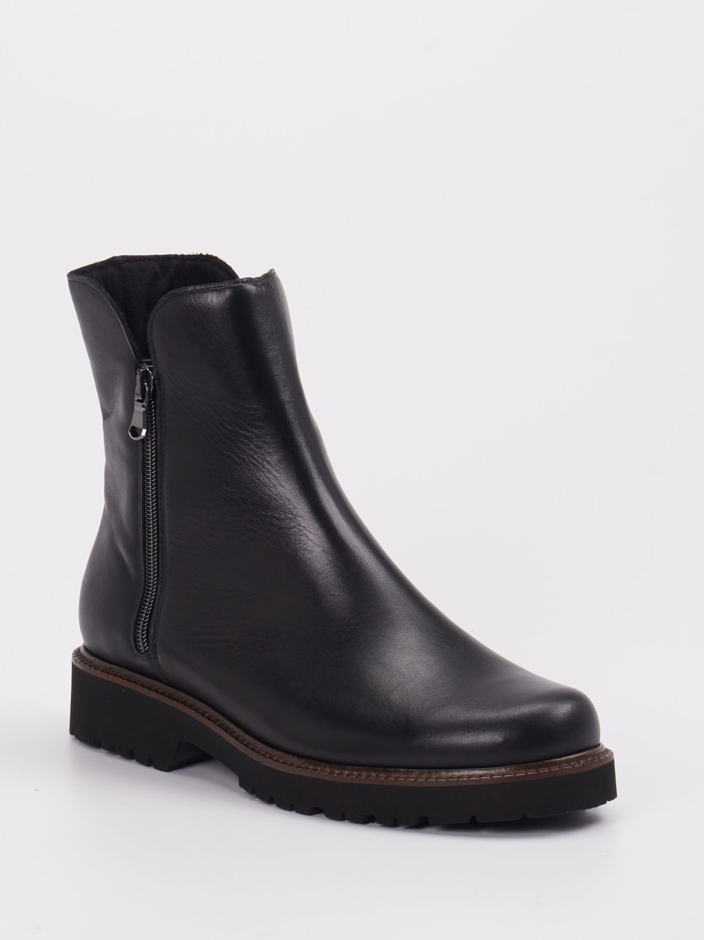 Semler – Stiefeletten aus Kalbleder Schwarz