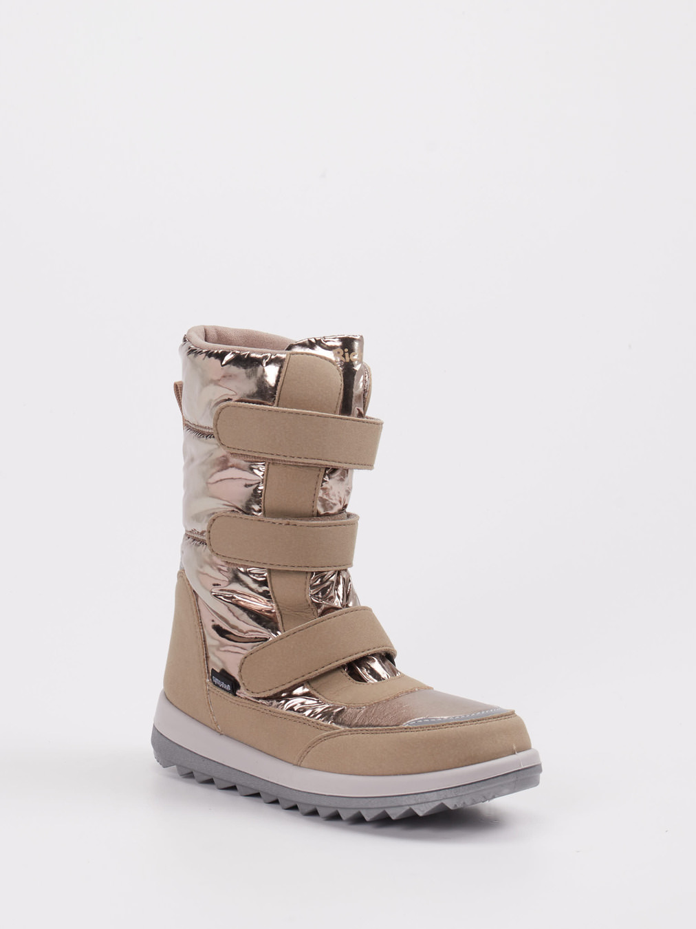 Richter – Winterstiefel aus Textil in Champagner