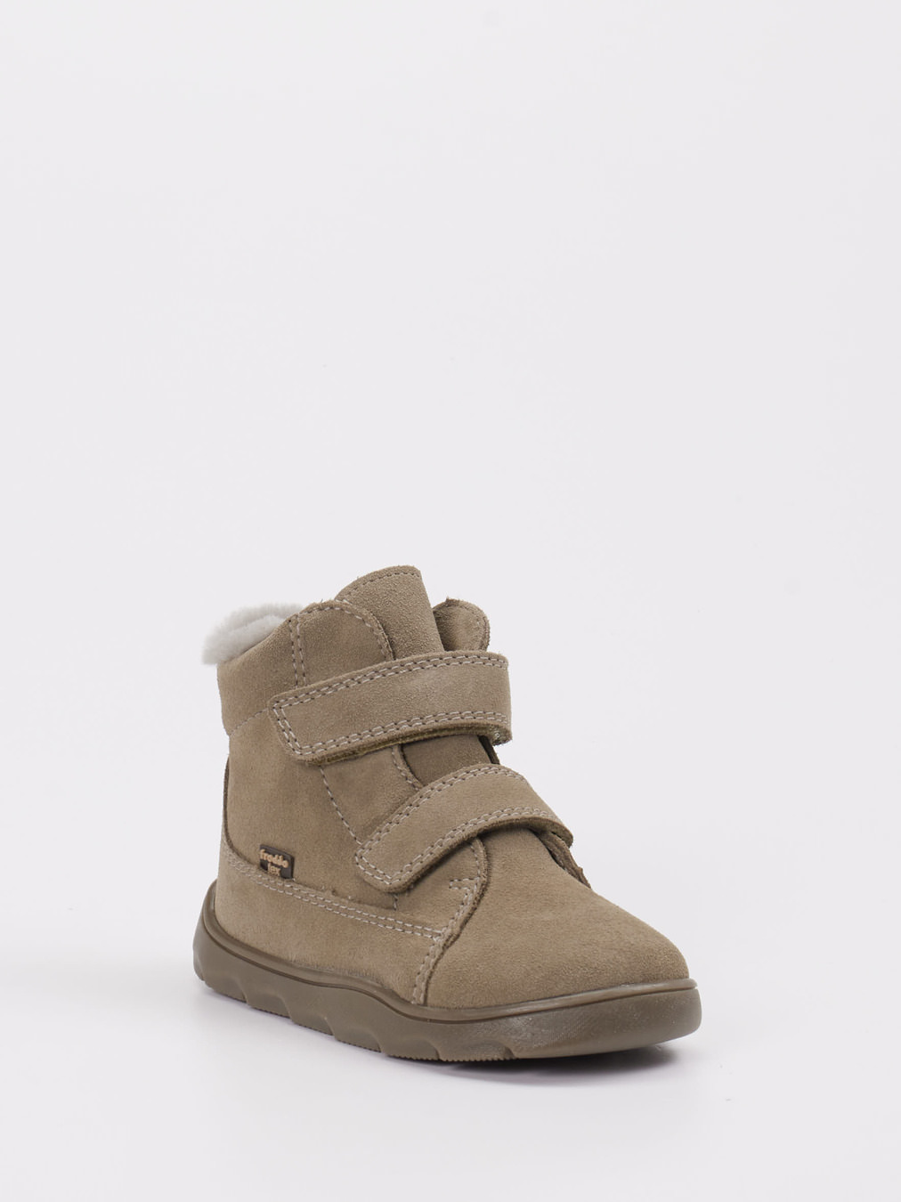 Froddo – Kinder-Winterboots aus Veloursleder taupe
