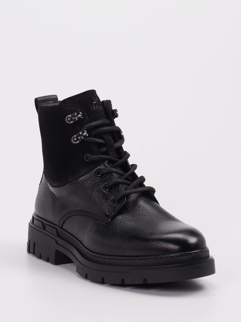 Lloyd – Schnürboots aus Hirschleder schwarz