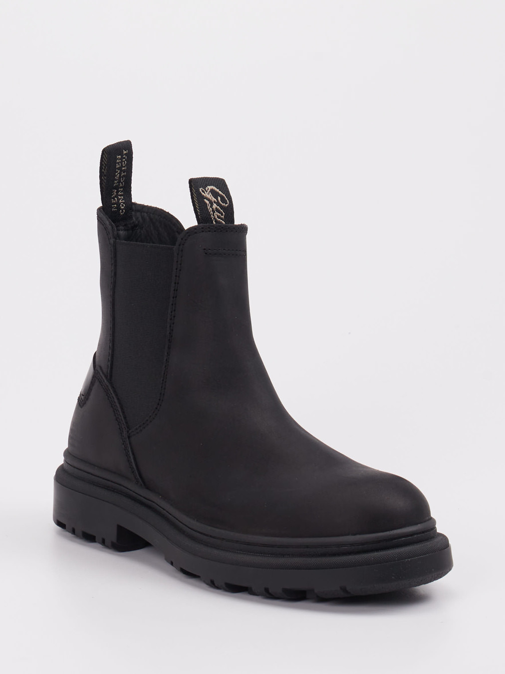Gant – Chelsea Boots aus Leder schwarz