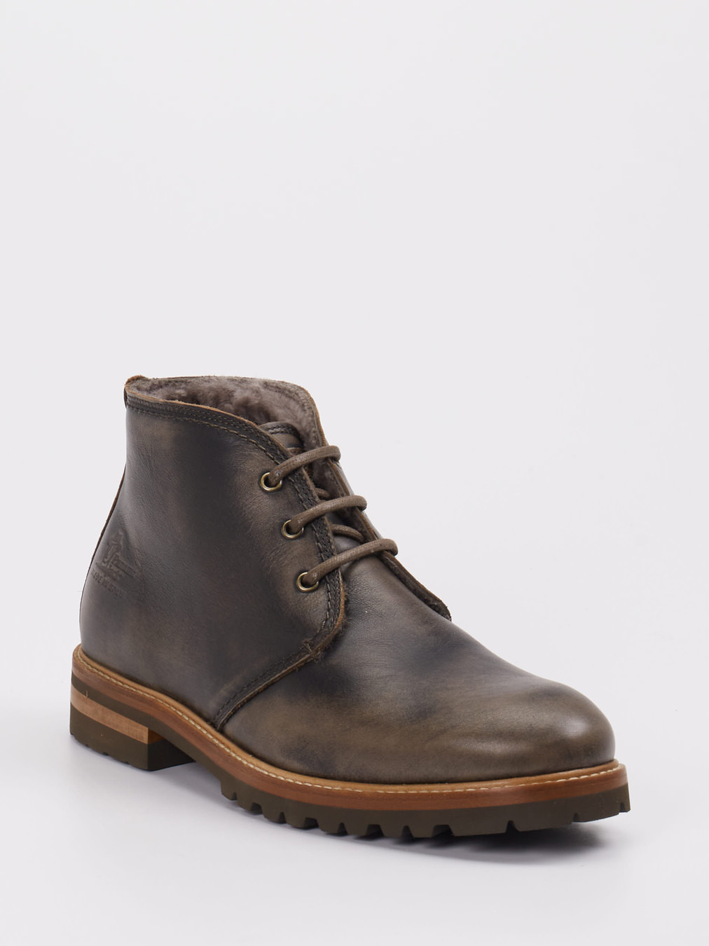 Panama Jack – Schnürboots aus Kalbleder dunkelbraun