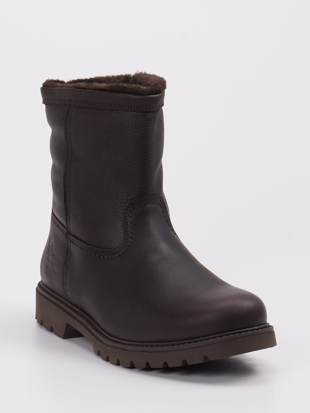 Panama Jack – Winterboots aus Leder dunkelbraun