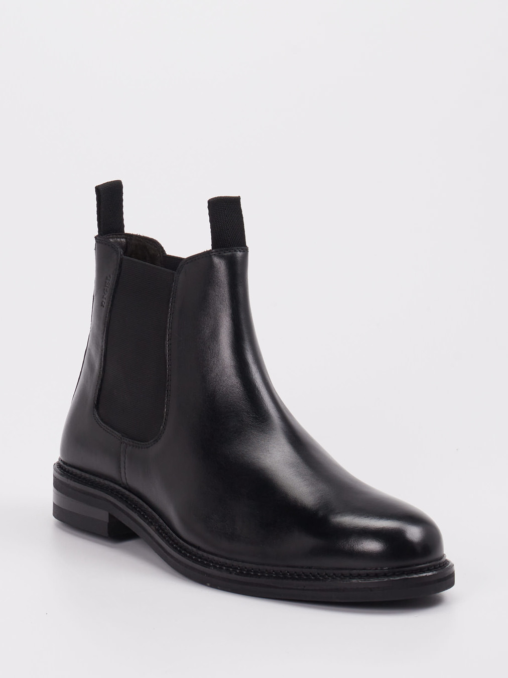 Digel – Chelsea Boots aus Kalbleder Schwarz