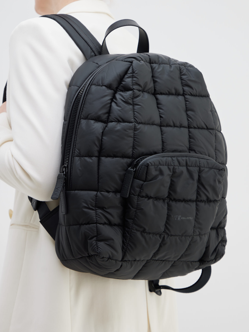 VeeCollective Berlin – Rucksack aus Nylon in Schwarz