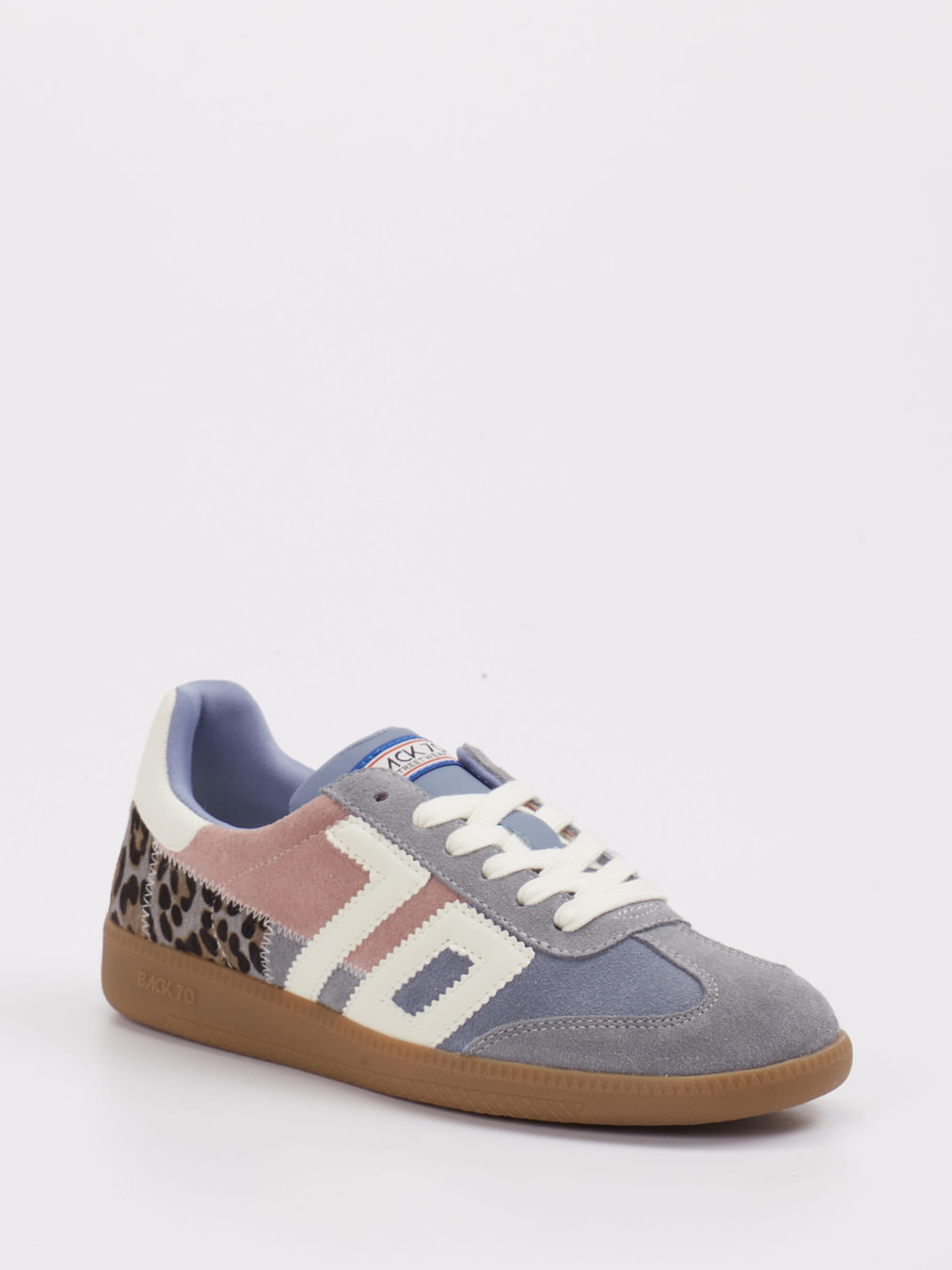 Back 70 – Retro-Sneaker aus Veloursleder mehrfarbig