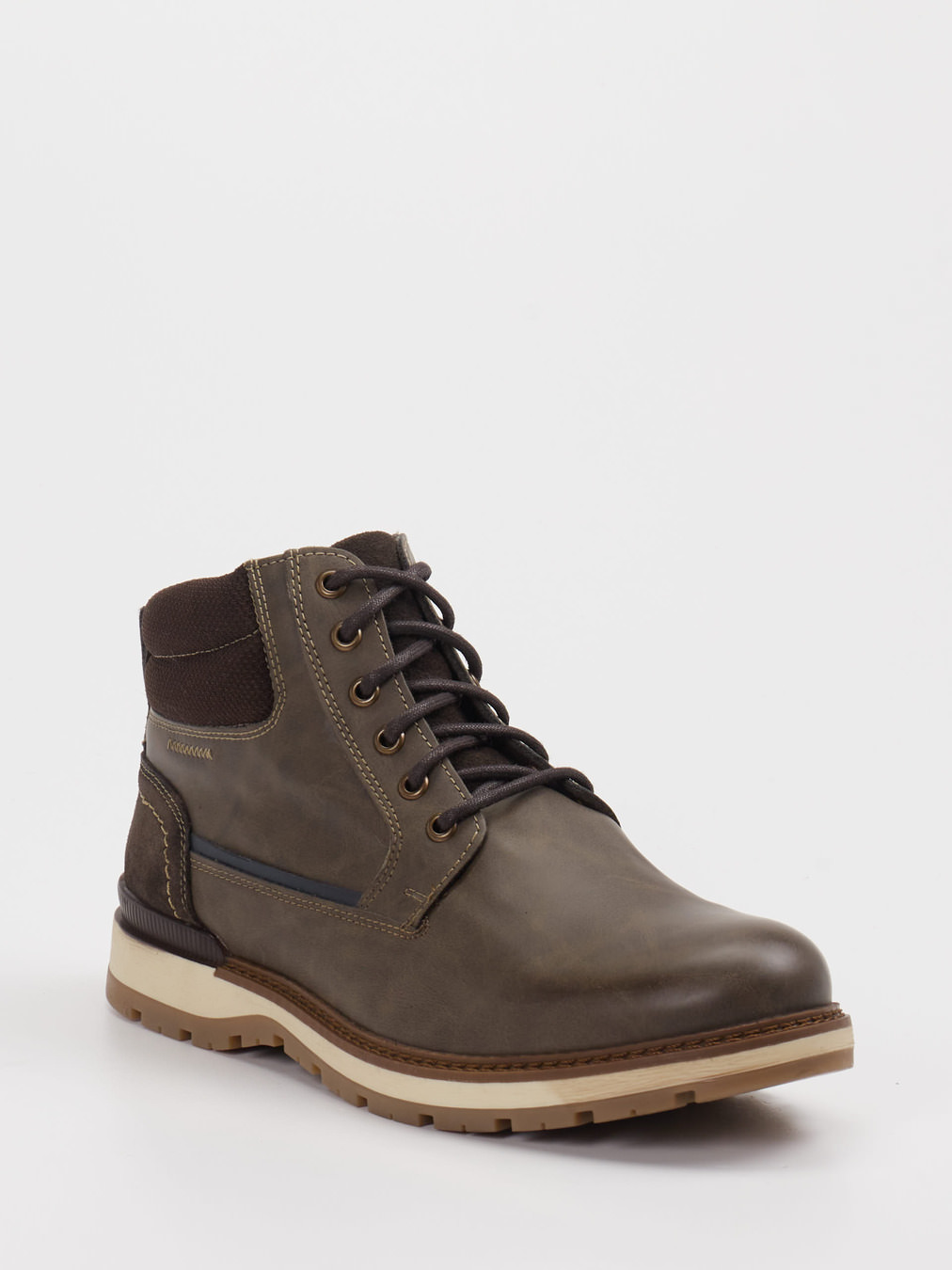 Cypres Soft – Schnürboots aus Synthetik in Braun