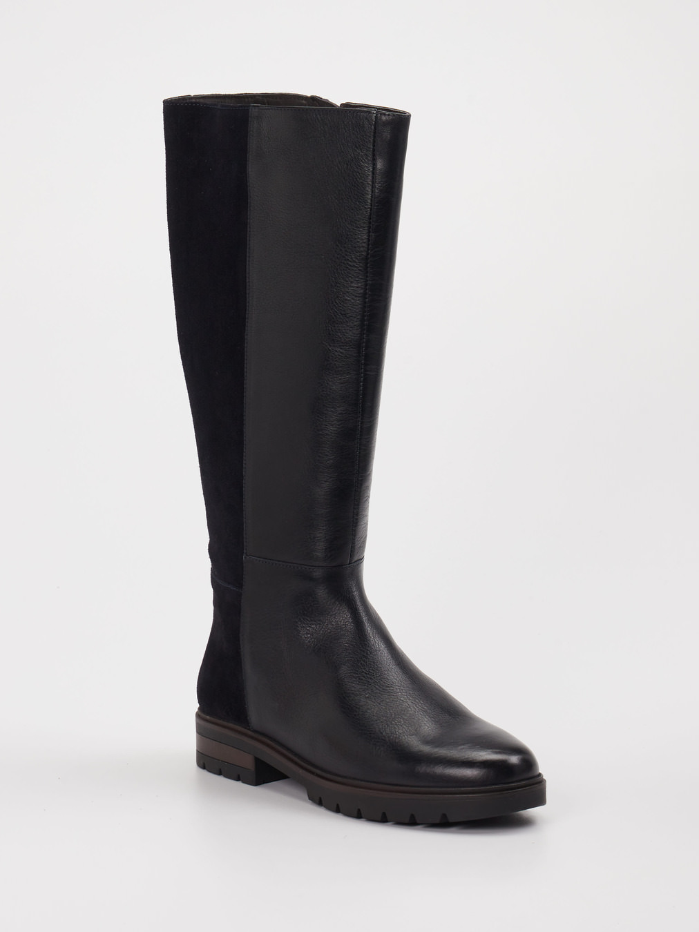 Ara – Kniehohe Stiefel aus Leder Schwarz