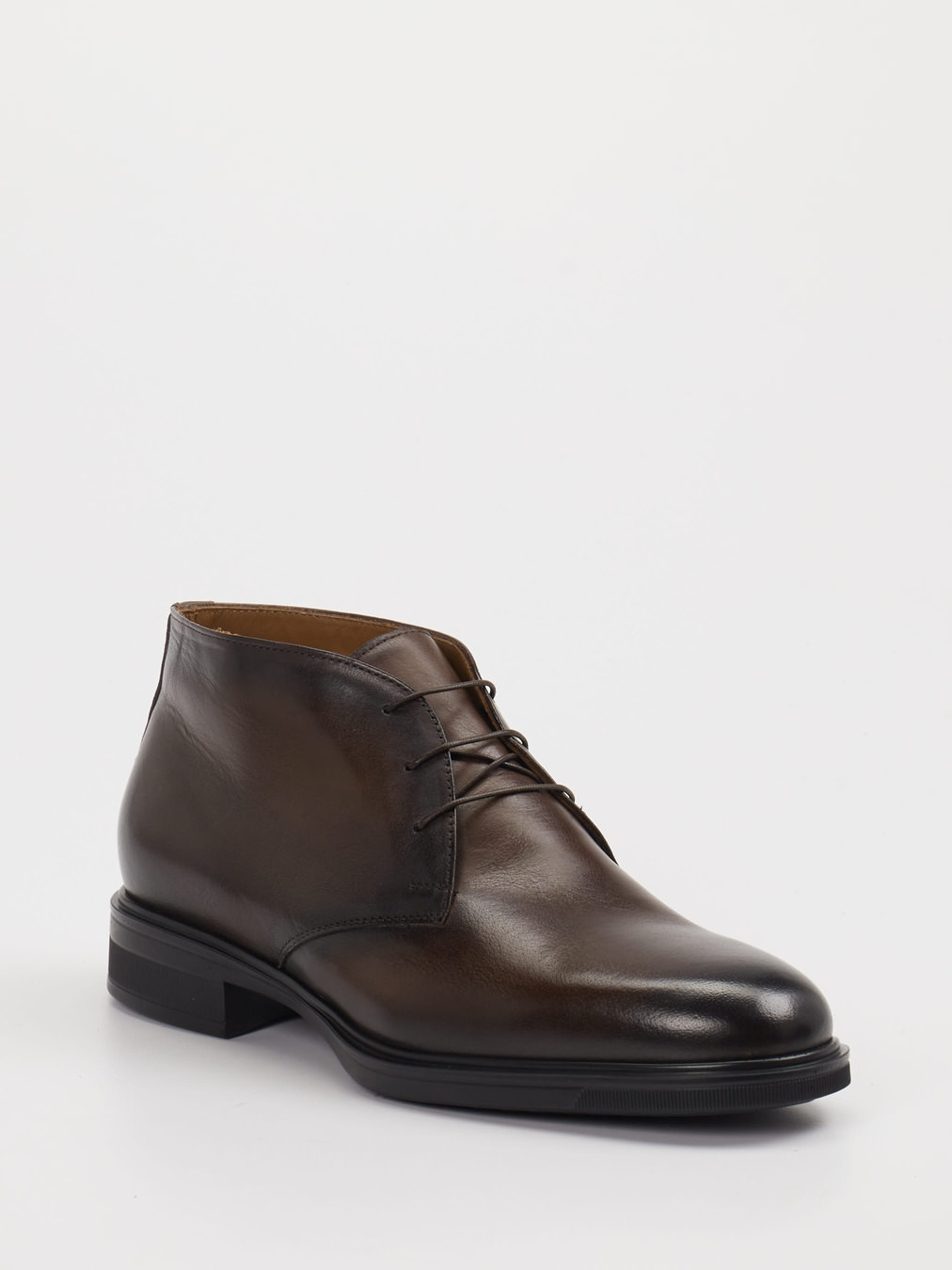 Konstantin Starke – Desert Boots aus Kalbleder Dunkelbraun