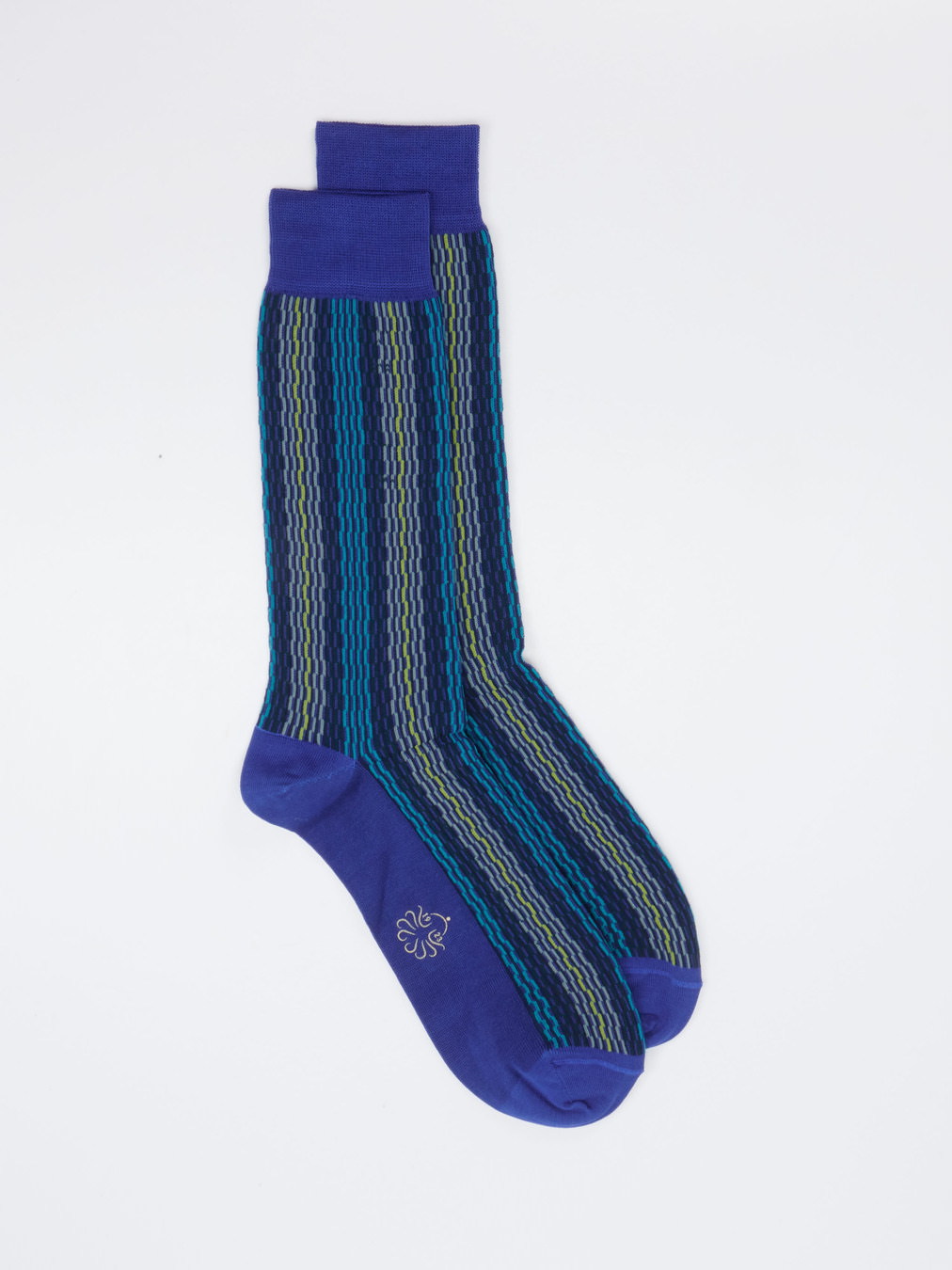 Alto Milano – Freizeitsocken aus Textil mit Streifen