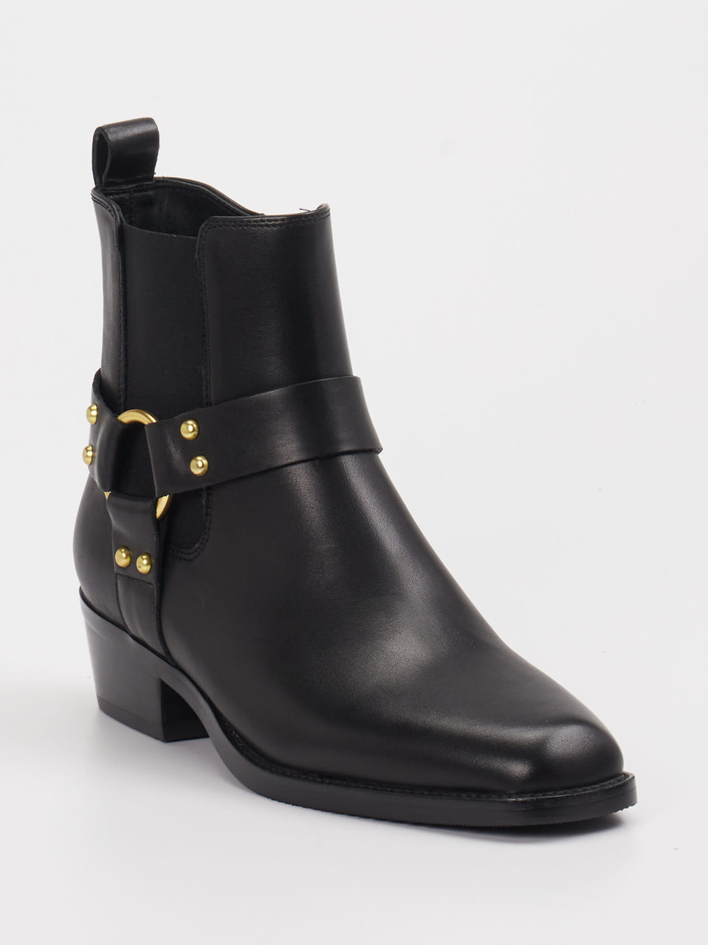 Vivian Ray – Stiefeletten aus Kalbleder Schwarz
