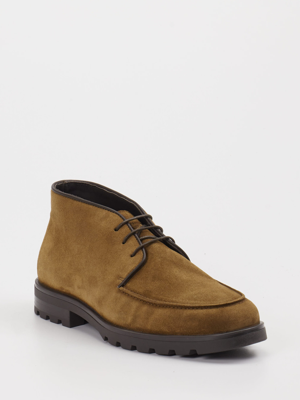 Konstantin Starke – Desert Boots aus Veloursleder braun