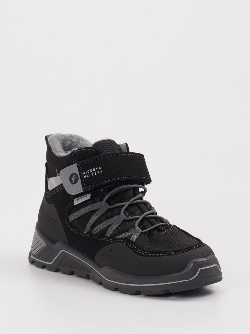 Ricosta – Stiefeletten aus Synthetik Schwarz