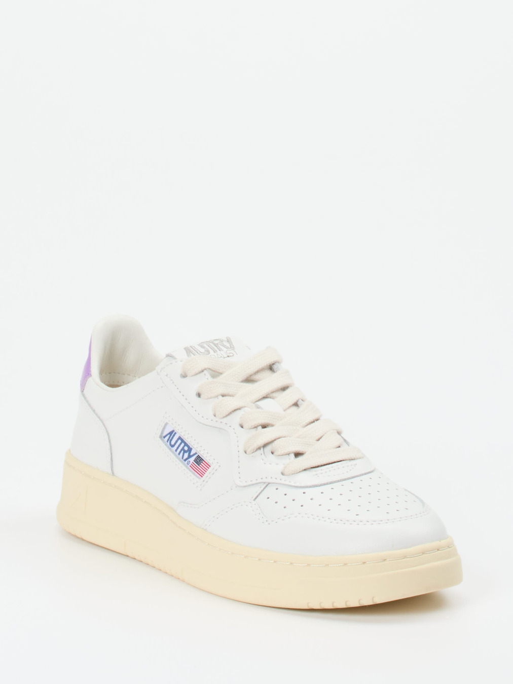 Autry – Sneaker aus Leder in Offwhite